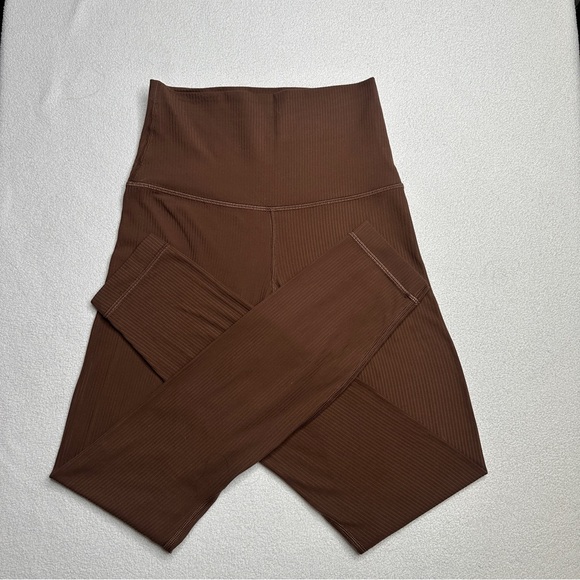 Lululemon Align Ribbed High-Rise Pant 25"•Java🤎 - Picture 4 of 11